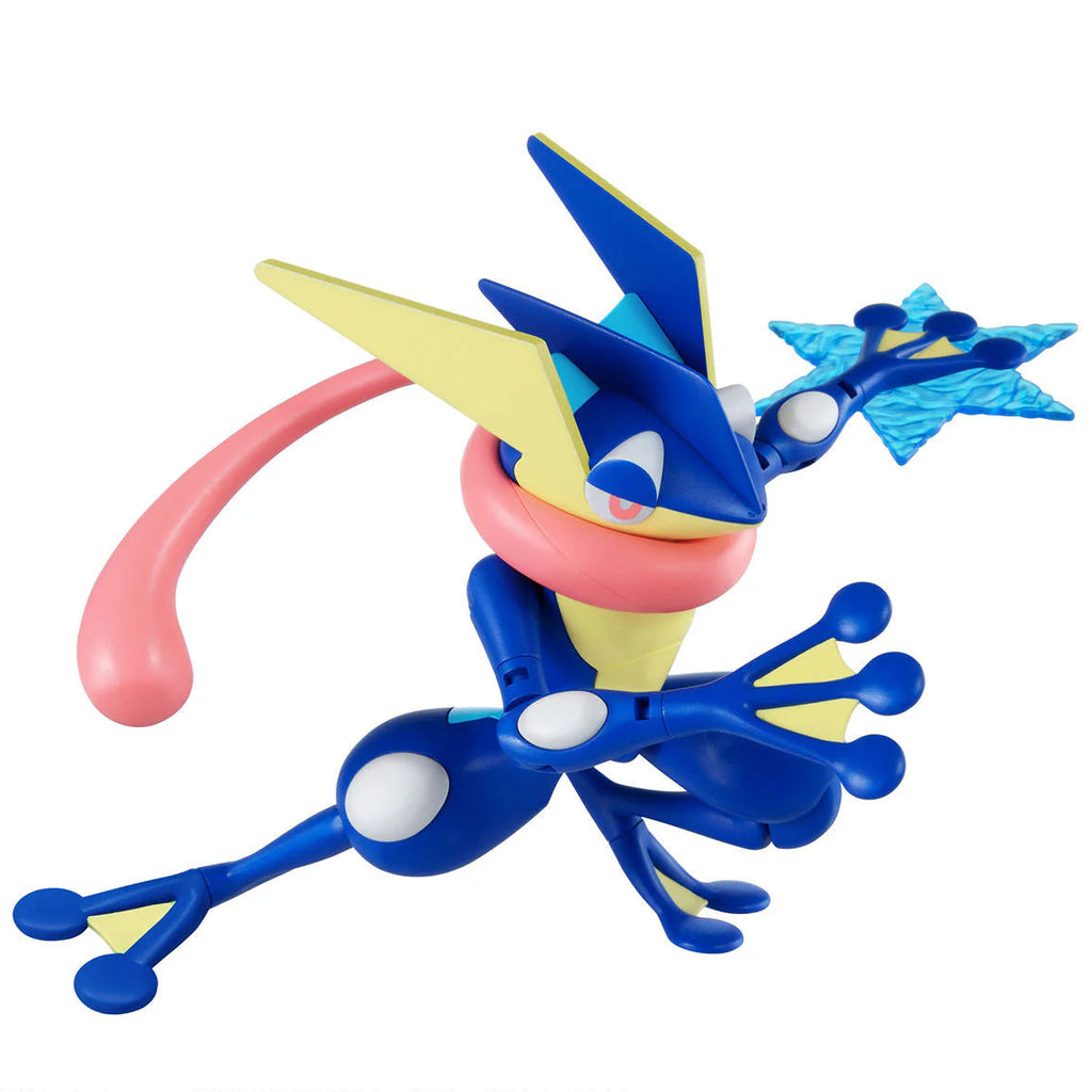 Colorful toy figure with blue, yellow, and pink colors on a white background
