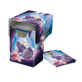 Pokémon trading card game packaging with a purple and blue design.