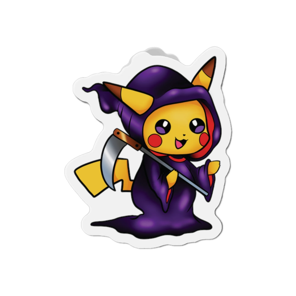 Pikachu Grim Reaper Magnet