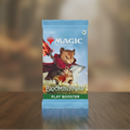 MAGIC: THE GATHERING Bloomburrow play booster pack with character illustration on blue background