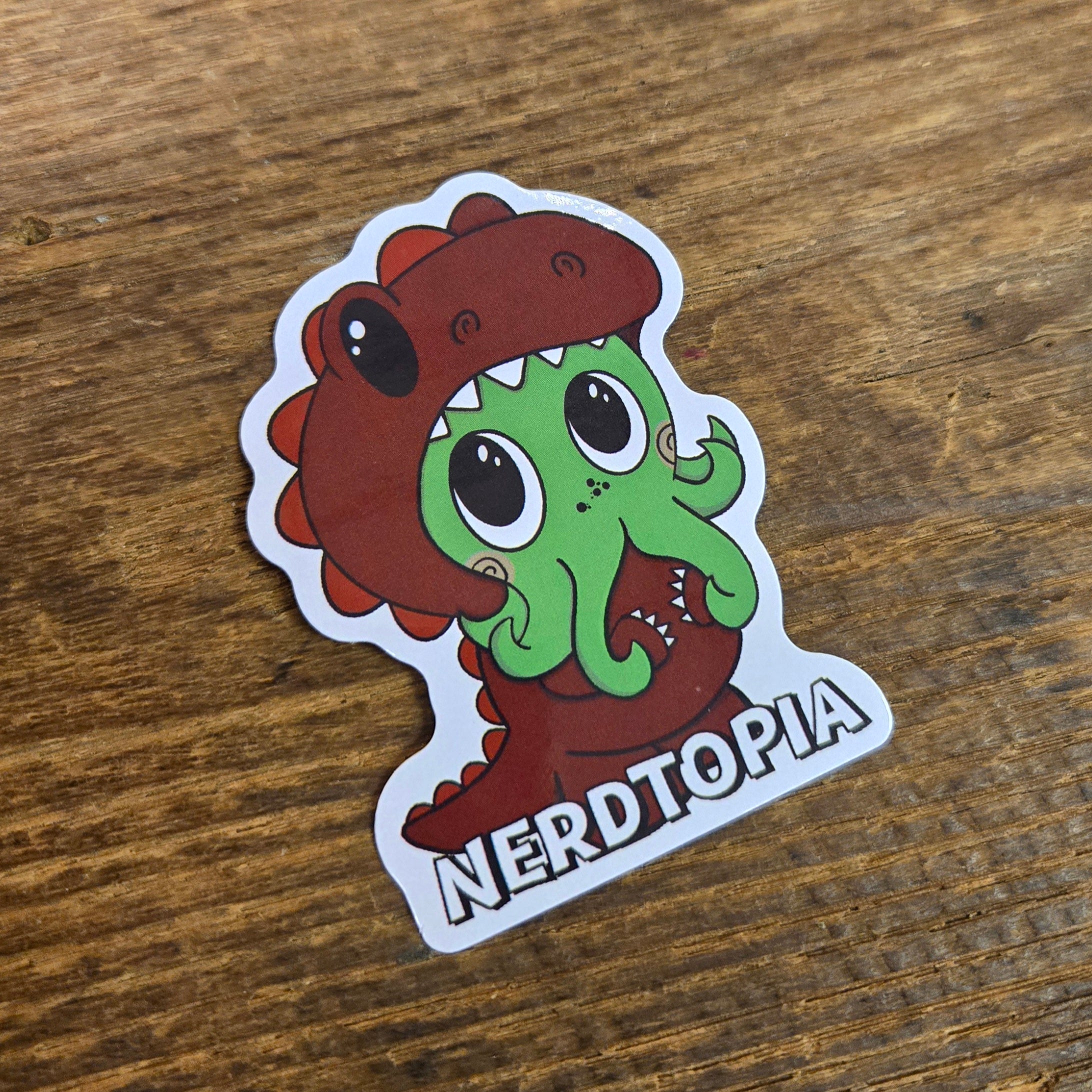 Nerdtopia Vinyl Decal