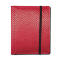 4 Pocket Dragon Hide Red Binder