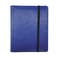 4 Pocket Dragon Hide Blue Binder