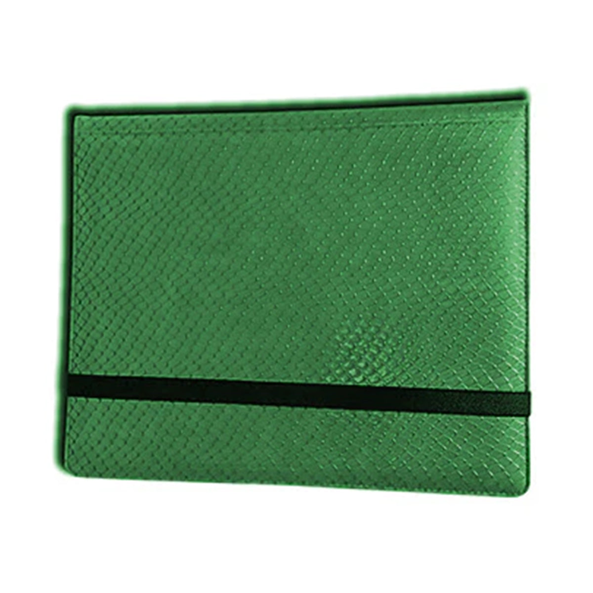 2X4 8 Pocket Dragon Hide Green Binder