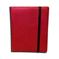 9 Pocket Dragon Hide Red Binder