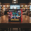 Box of Magic: The Gathering Marvel Super Heroes Draft Night featuring characters from Marvel.