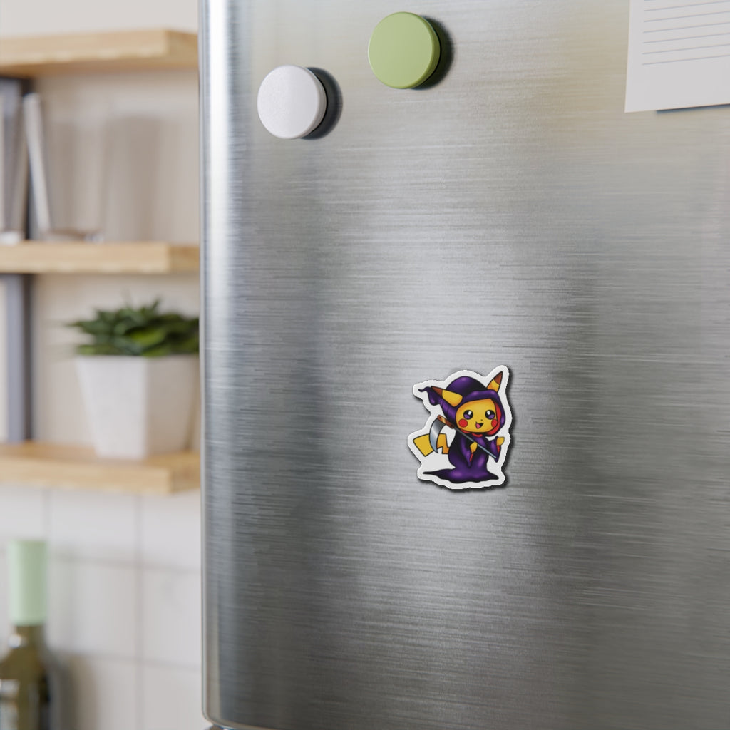 Pikachu Grim Reaper Magnet
