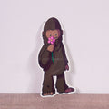 Big Foot Cryptid Vinyl Sticker