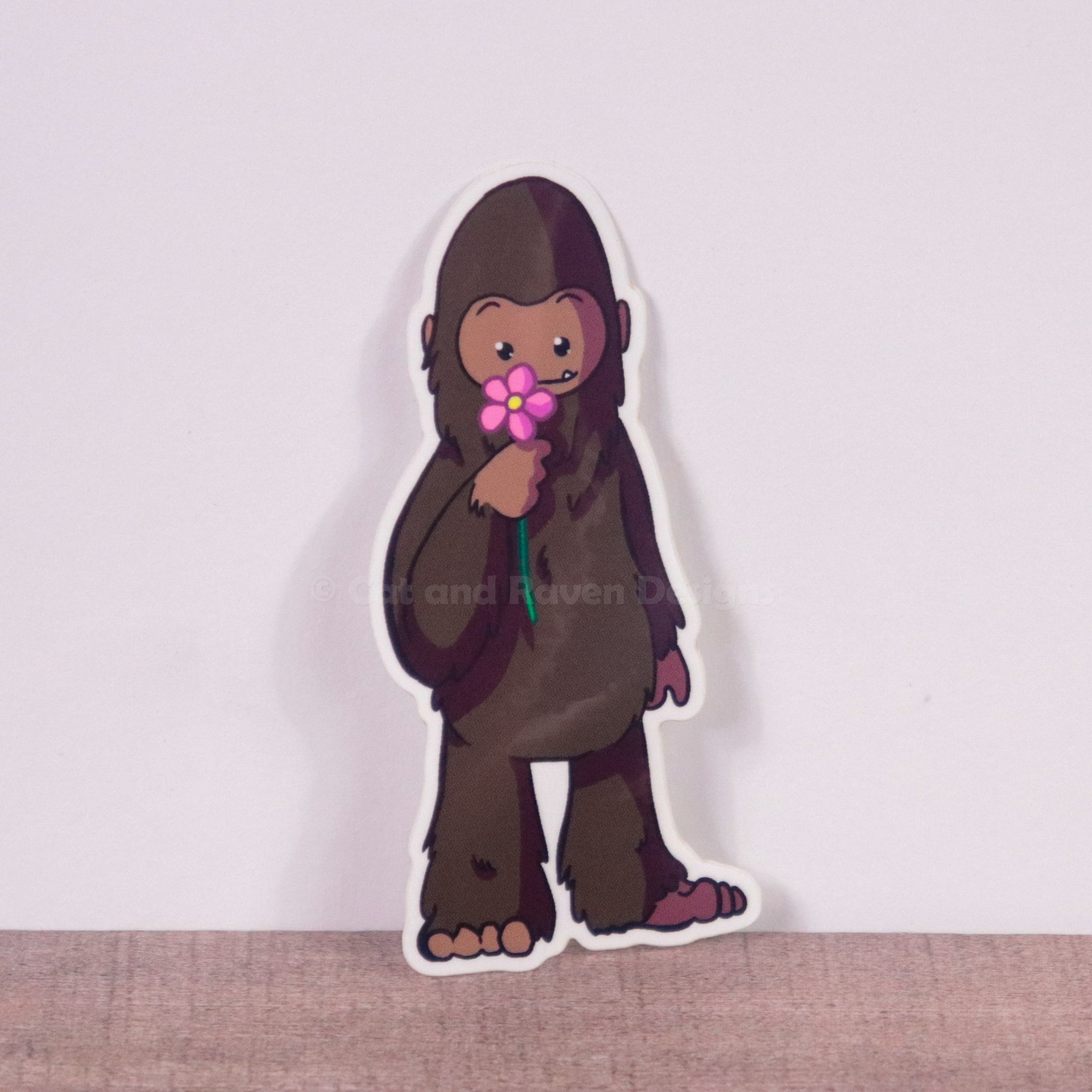 Big Foot Cryptid Vinyl Sticker