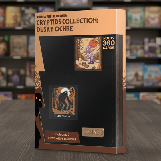 9 Pocket Cryptid Patch Binder - Dusky Ochre