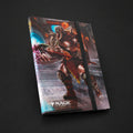A Magic: The Gathering collectible card deck box shown at an angle on a light gray background. The box features artwork of a warrior holding a sword, with the Magic: The Gathering logo printed near the bottom.