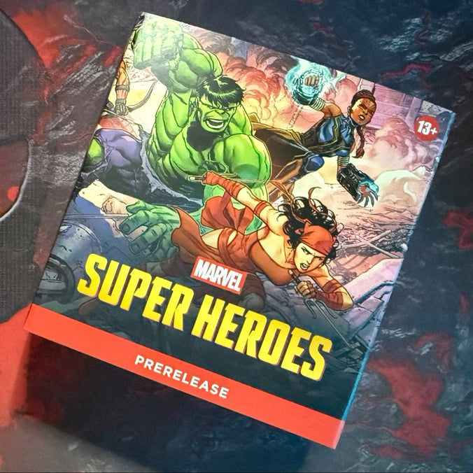marvel super heroes prerelease kit