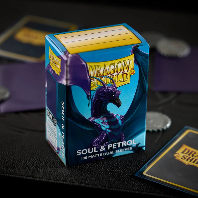 Soul & Petrol 100 Matte Dual Card Sleeves
