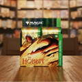 Two 'Magic: The Gathering' collector booster packs featuring 'The Hobbit' theme.