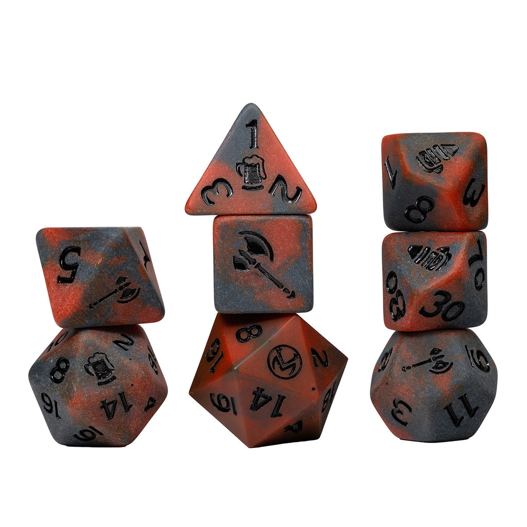 Vox Machina Adventure Dice - Grog Strongjaw