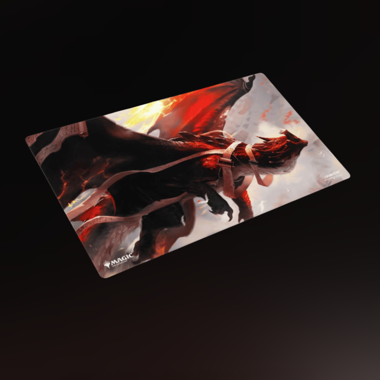 Shiny Playmat - Lorehold, The Historian - Secrets of Strixhaven