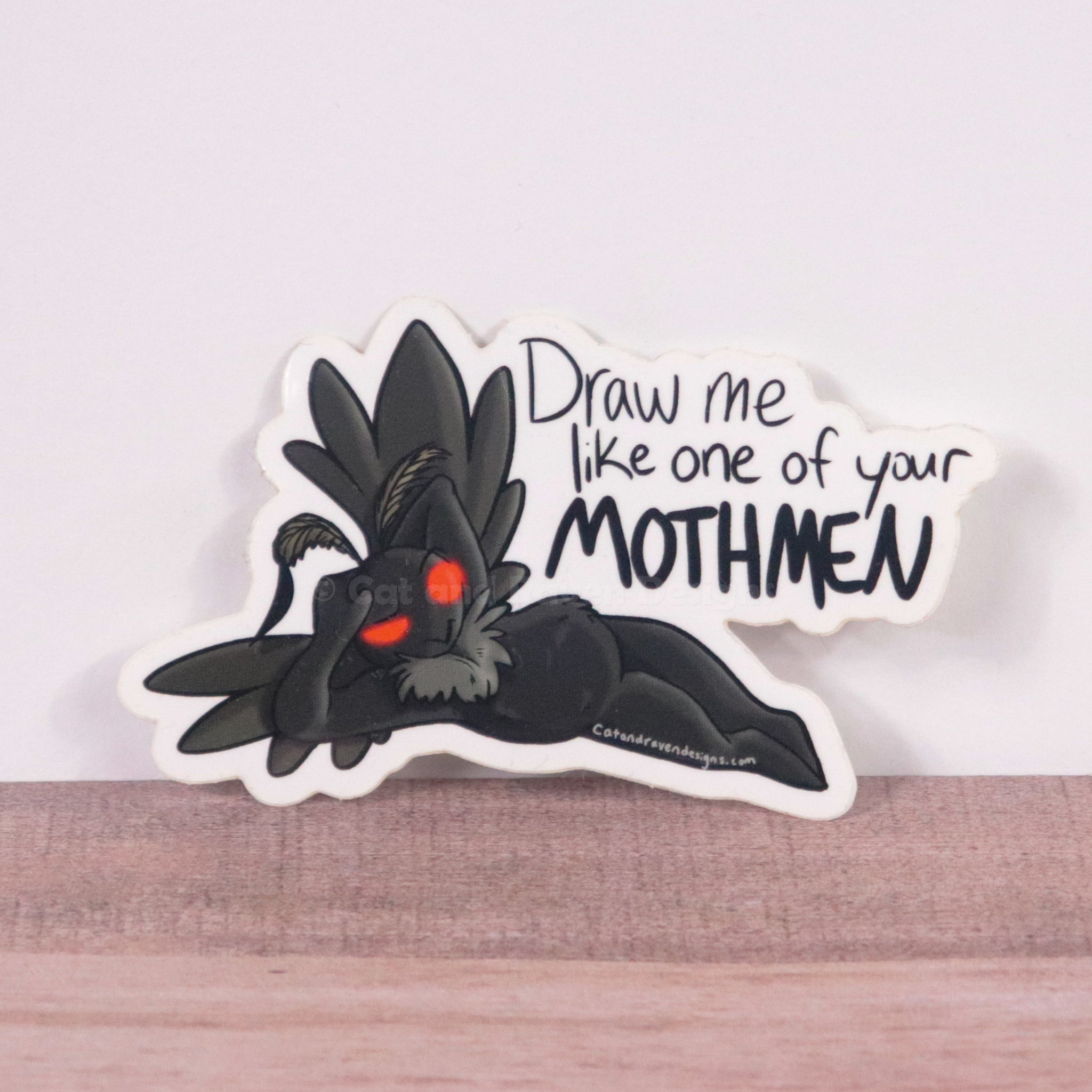 Sexy Mothman Vinyl Sticker