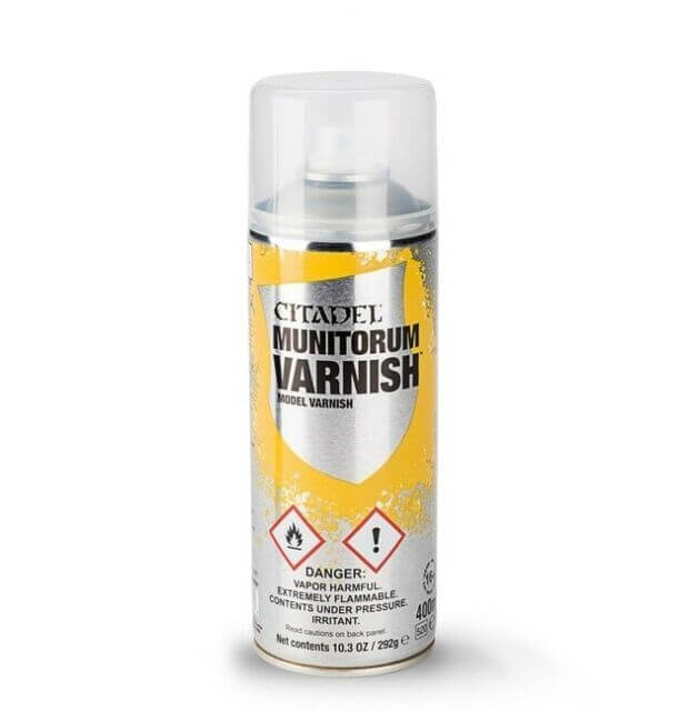 Munitorum Varnish Spray