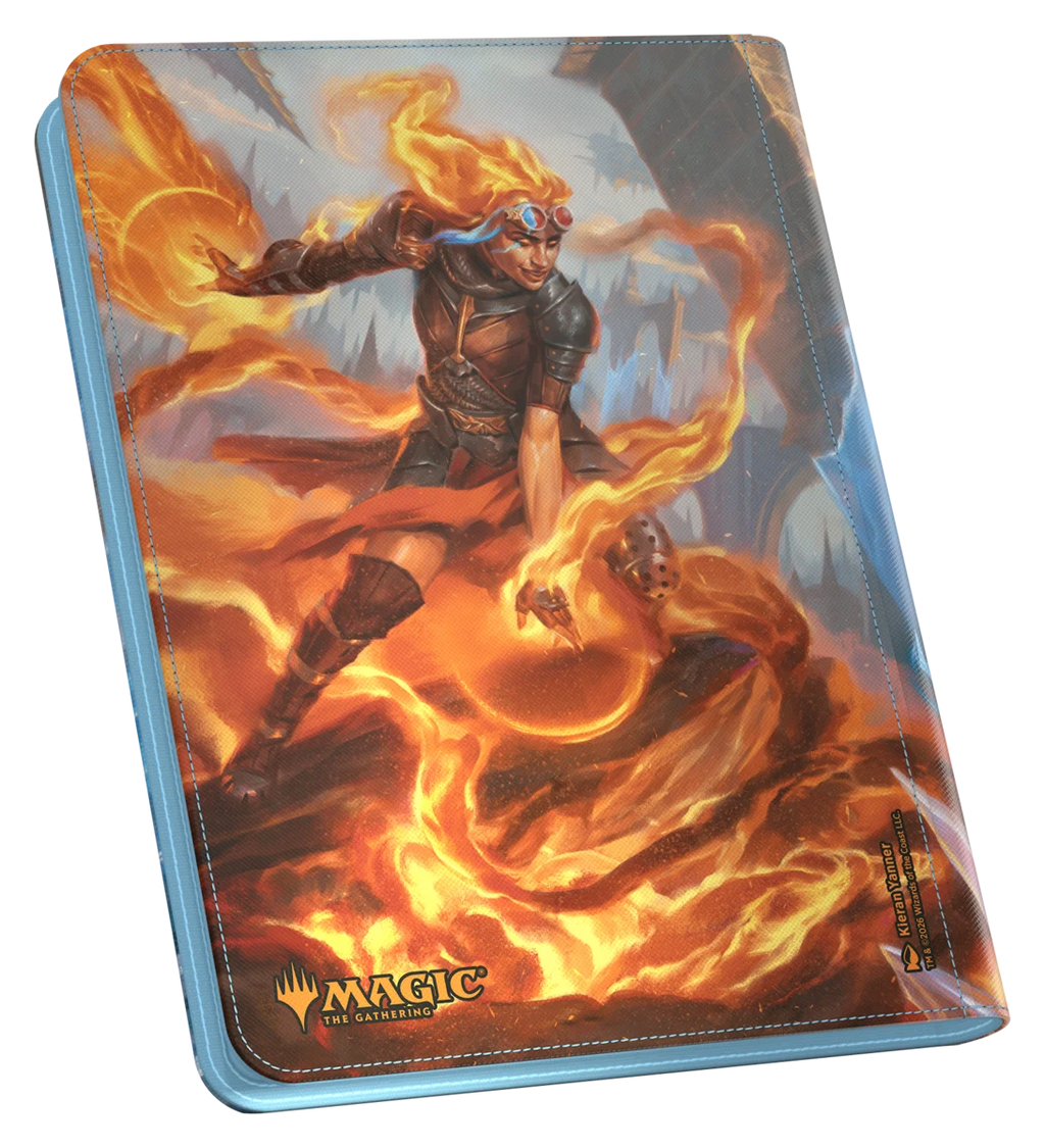 Chandra Chill of Compliance / Chandra Torch of Defiance 18-Pocket Zip-Up Binder