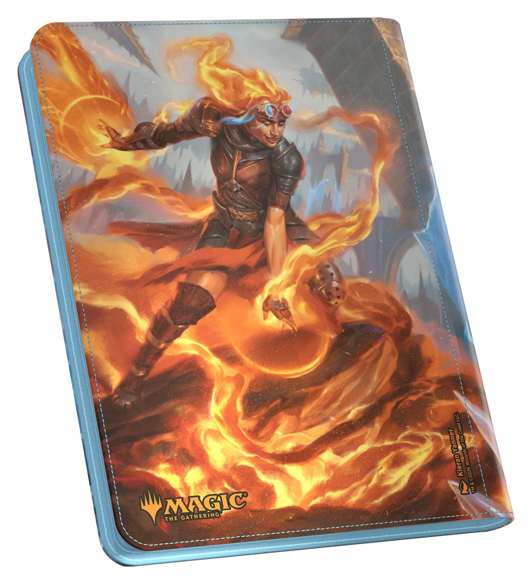 Chandra Chill of Compliance / Chandra Torch of Defiance 18-Pocket Zip-Up Binder
