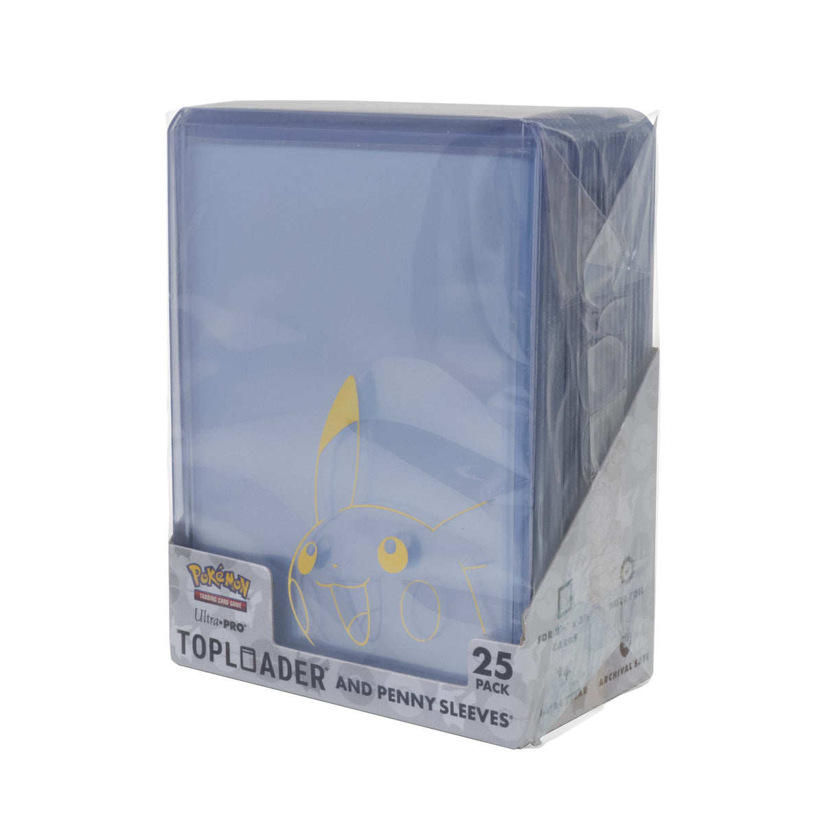 Pikachu 25-Count Top Loaders