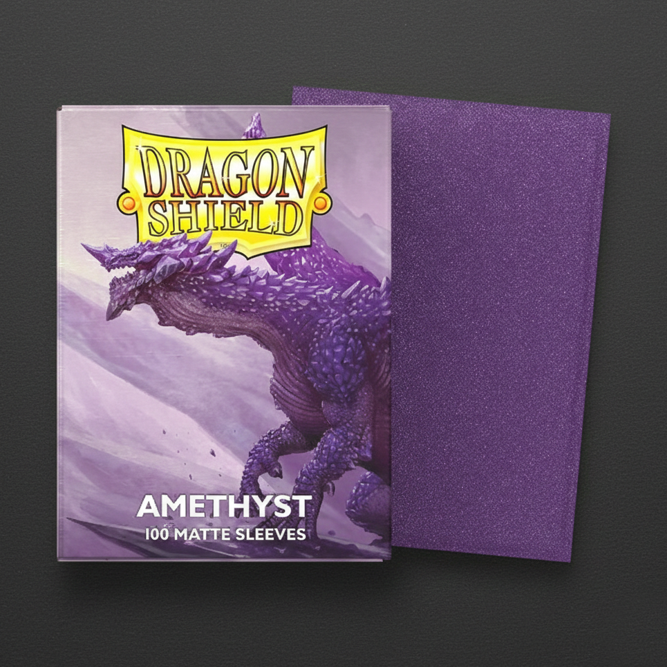 Amethyst 100 Matte Card Sleeves