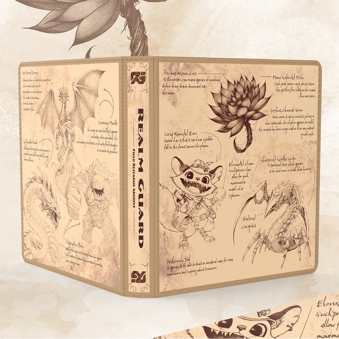 460 Card Binder Field Research