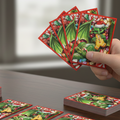 Christmas 2024 100 Brushed Art Card Sleeves