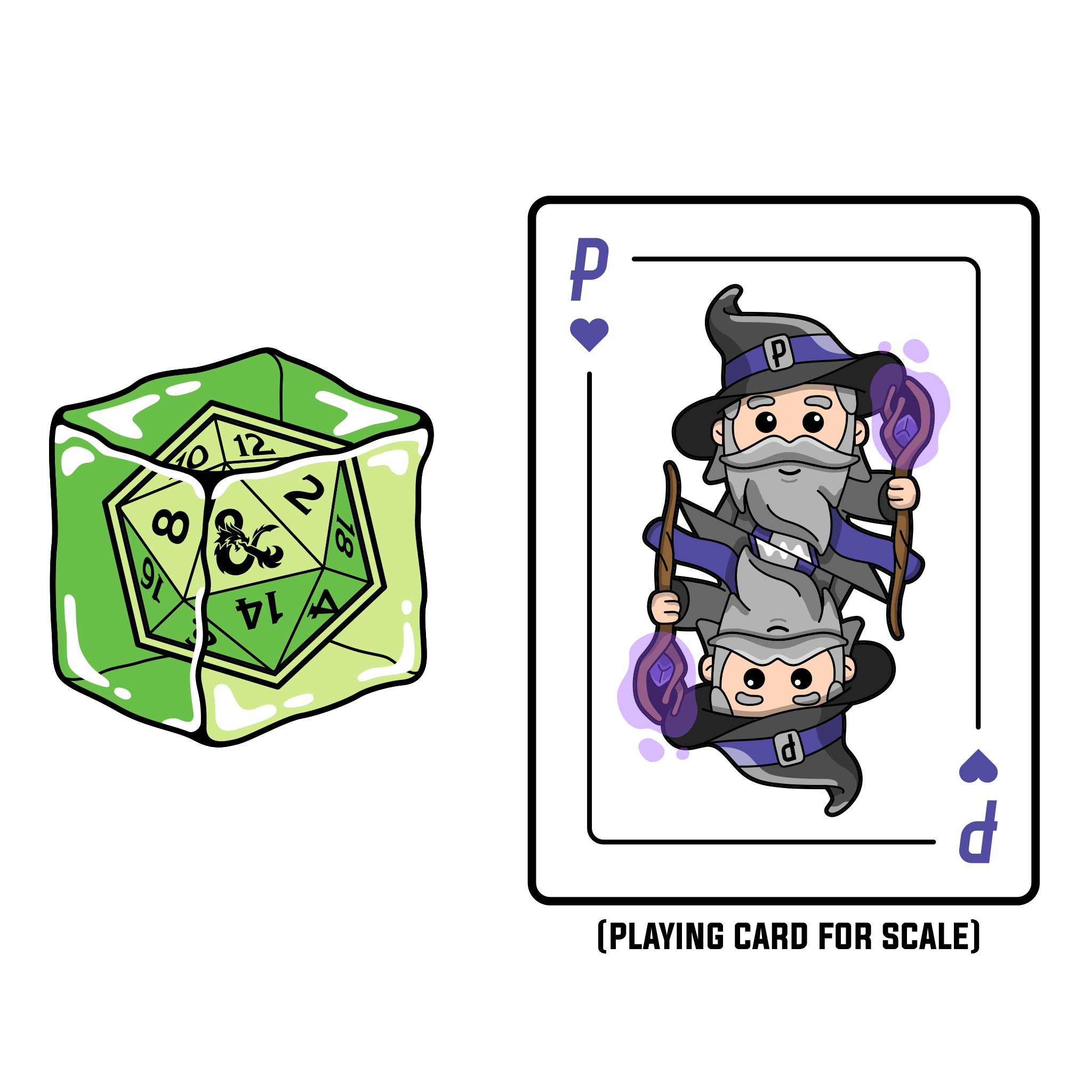 Gelatinous Cube (Glow in the Dark!)