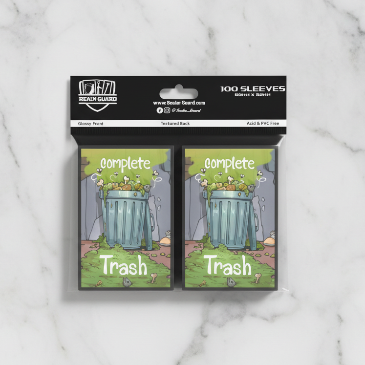 Complete Trash Card Sleeves