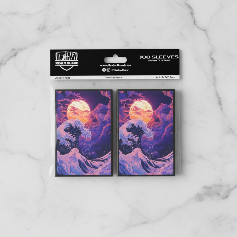 The Great Purple Wave Card Sleeves