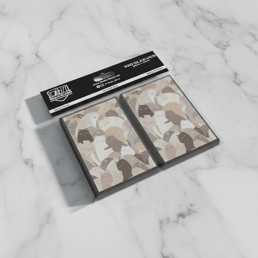 Pastel Cats Card Sleeves