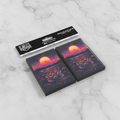 Neon Retro Black Lotus Card Sleeves