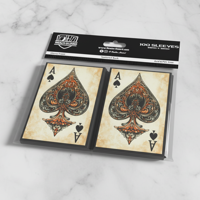 Ace Of Spades Card Sleeves – Nerdtopia