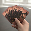 Halloween 2025 100 Brushed Art Card Sleeves