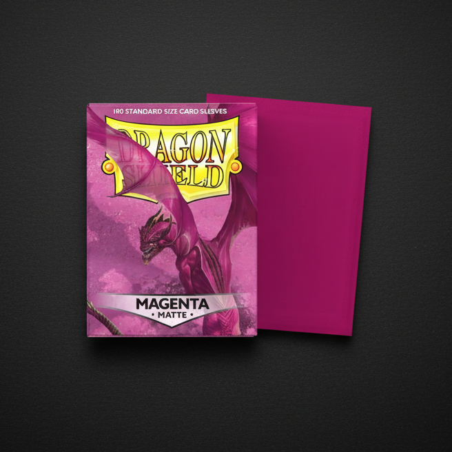 Magenta 100 Matte Card Sleeves