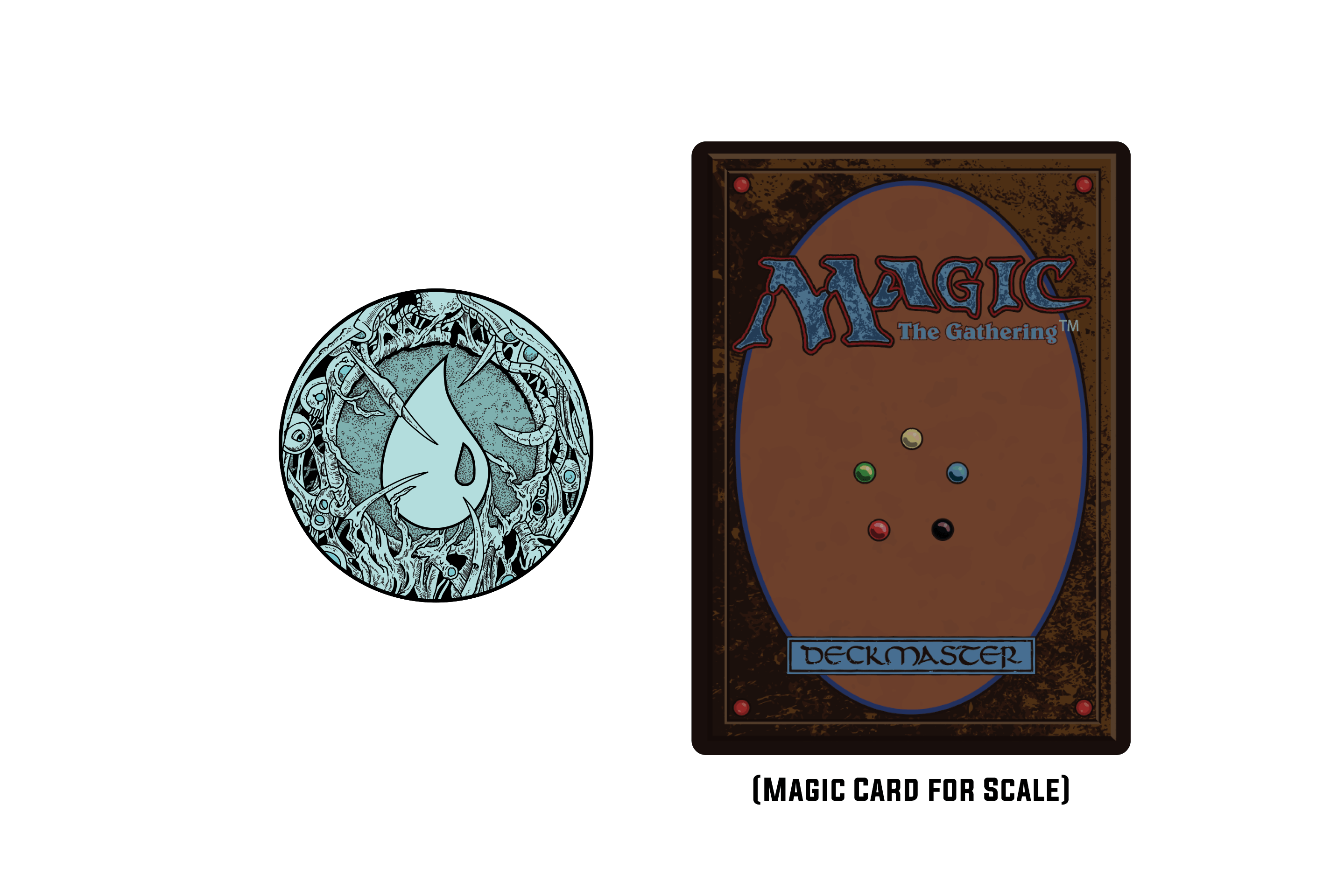 Infect Island Pin