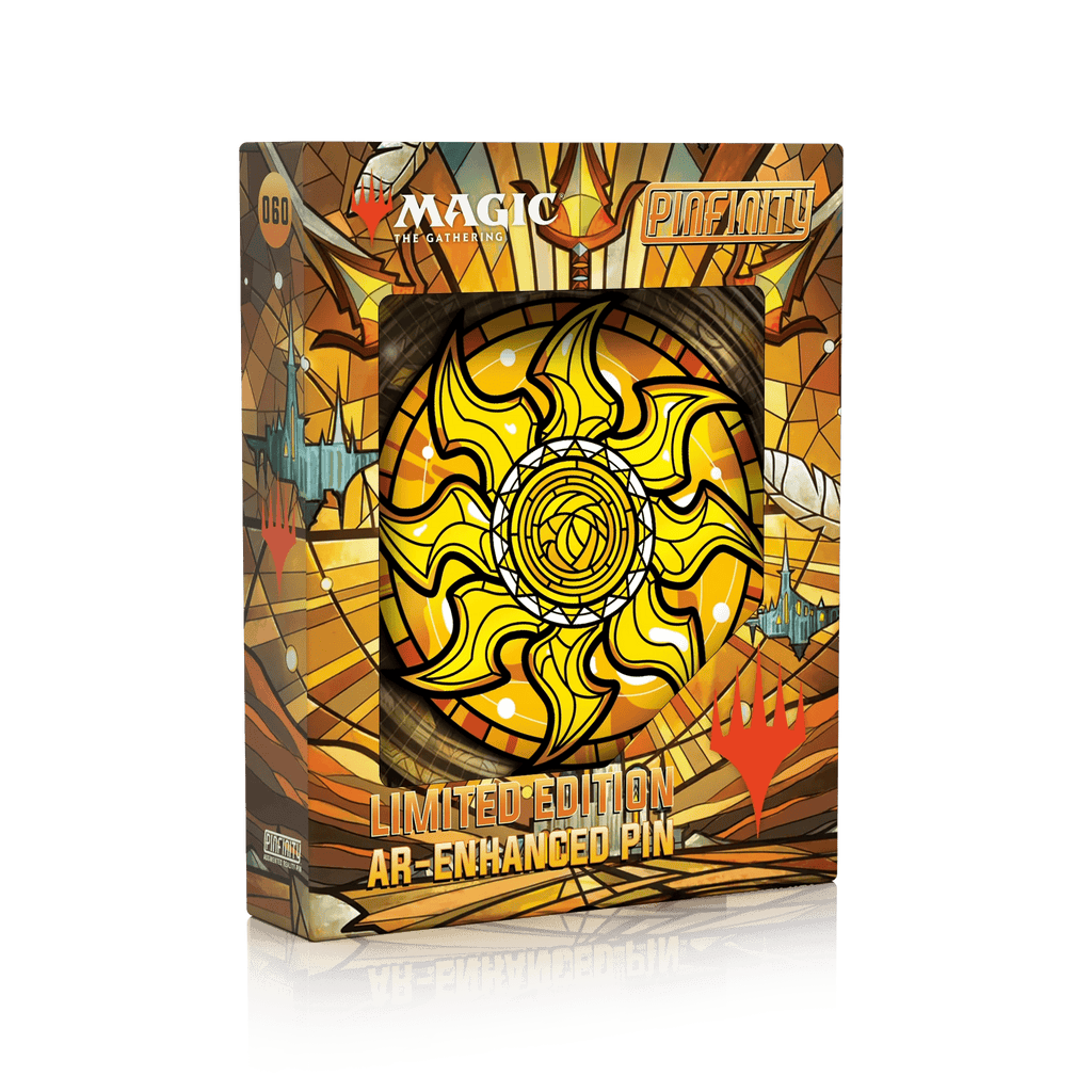 Stained Glass Plains Pin