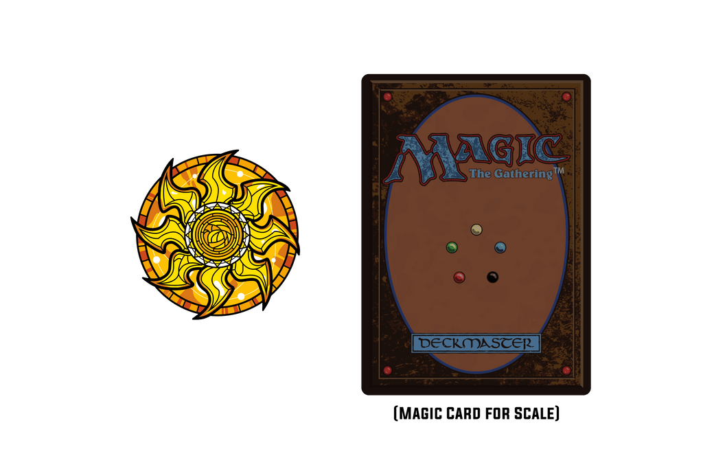 Stained Glass Plains Pin
