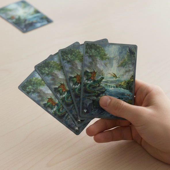 Misty Rainforest 100 Matte Art Card Sleeves