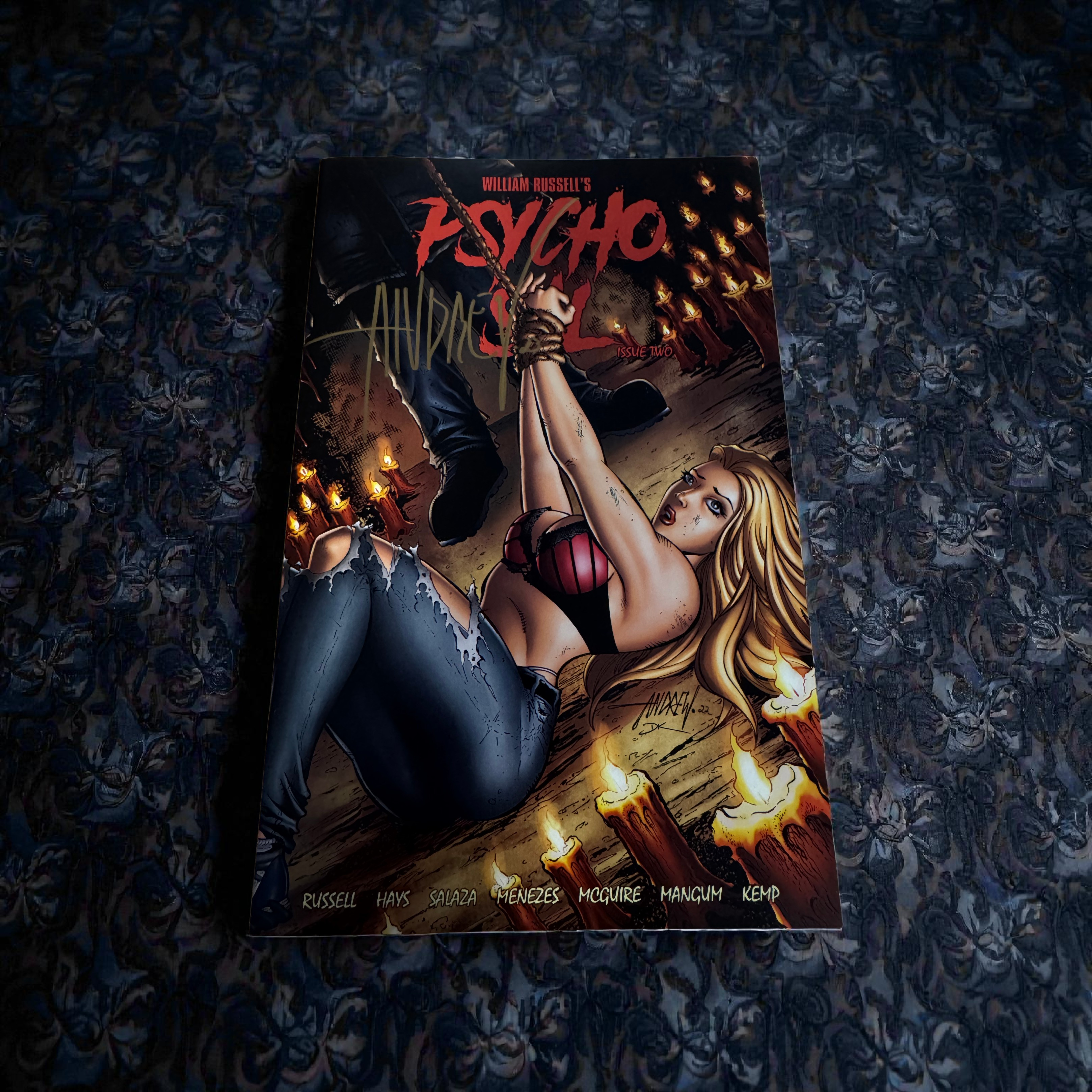Psycho Sal 2 Nerdtopia Exclusive Artist Sig