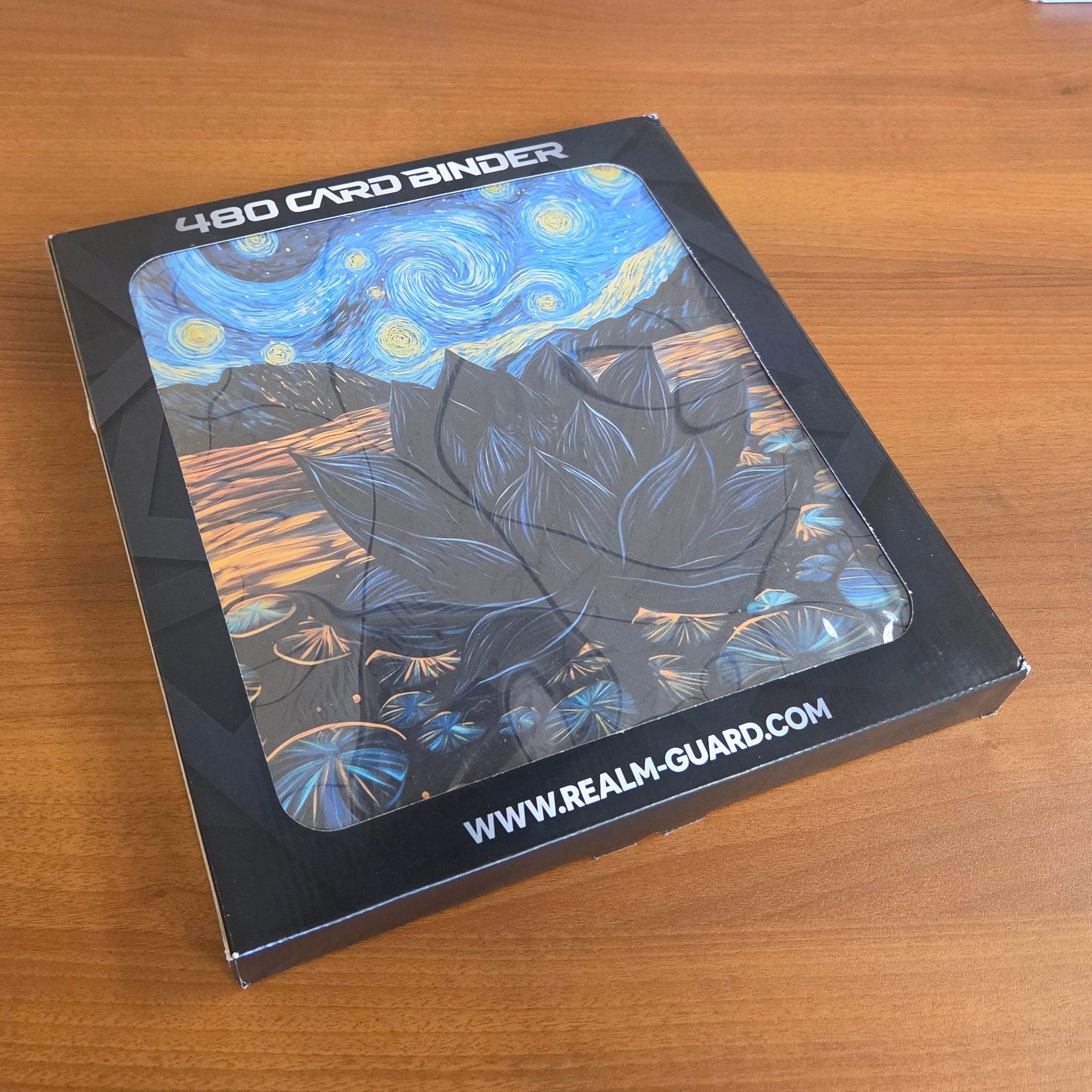 460 Card Binder Starry Night Black Lotus