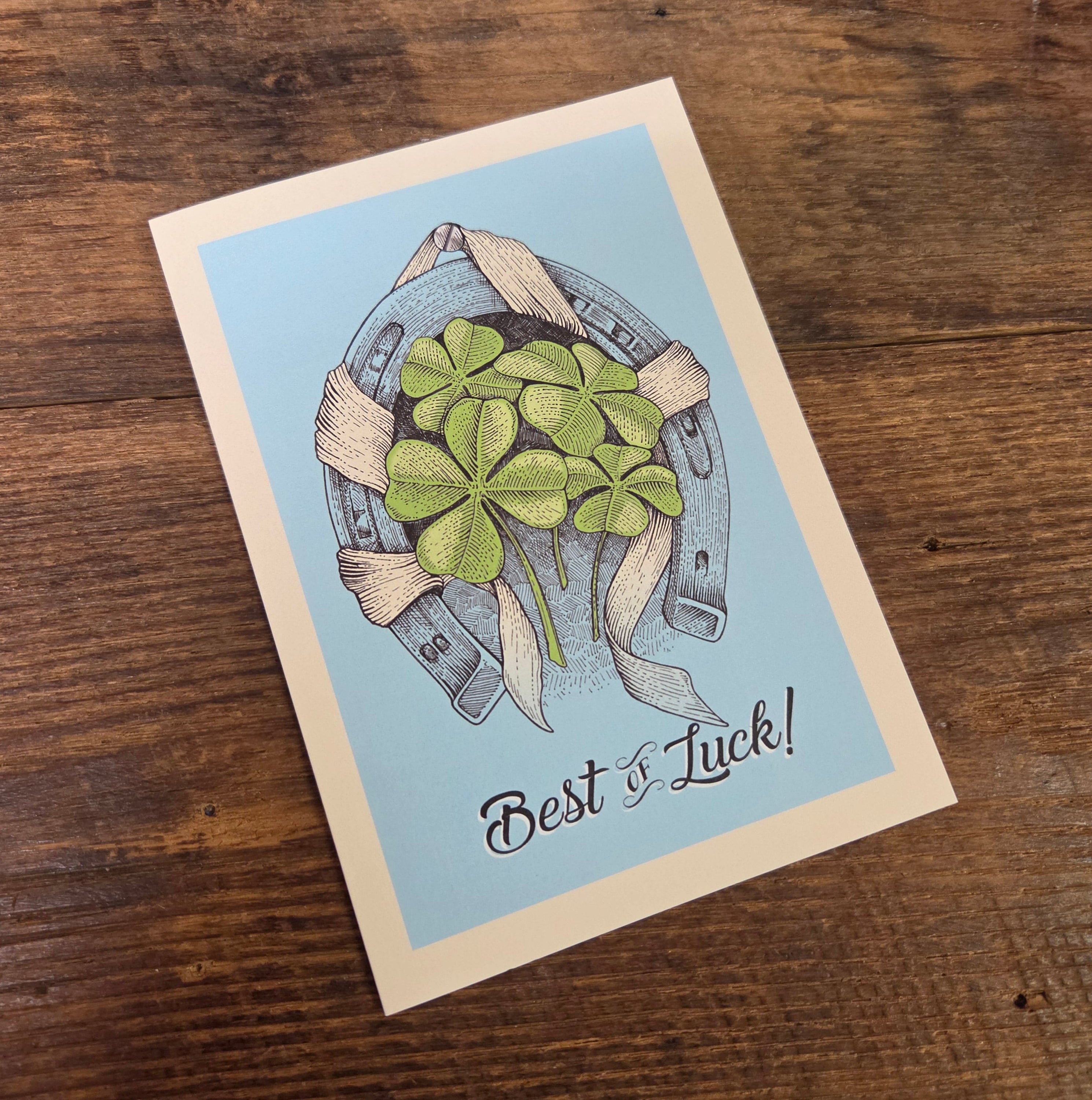 Greeting Card - Horseshoe
