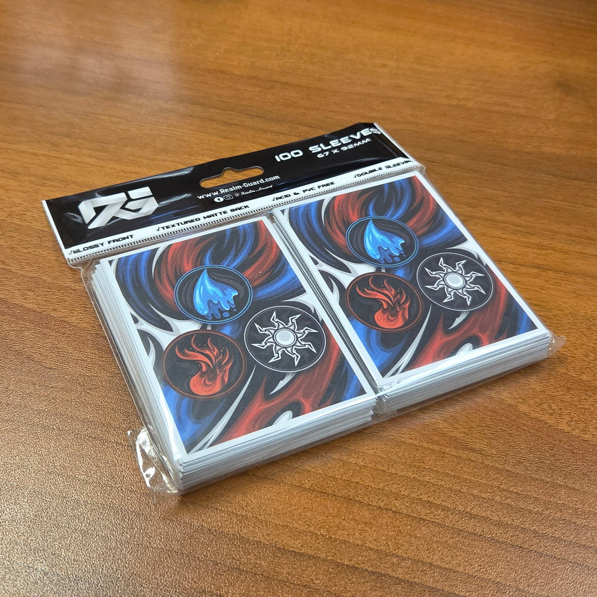 Jeskai Mana Card Sleeves