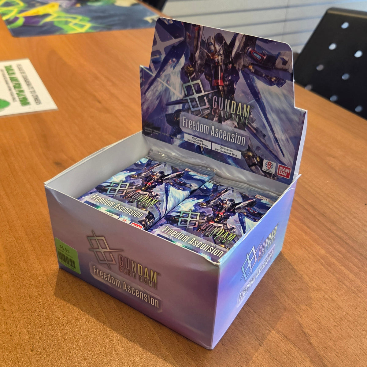 Gundam BP05 Freedom Ascension Booster Display