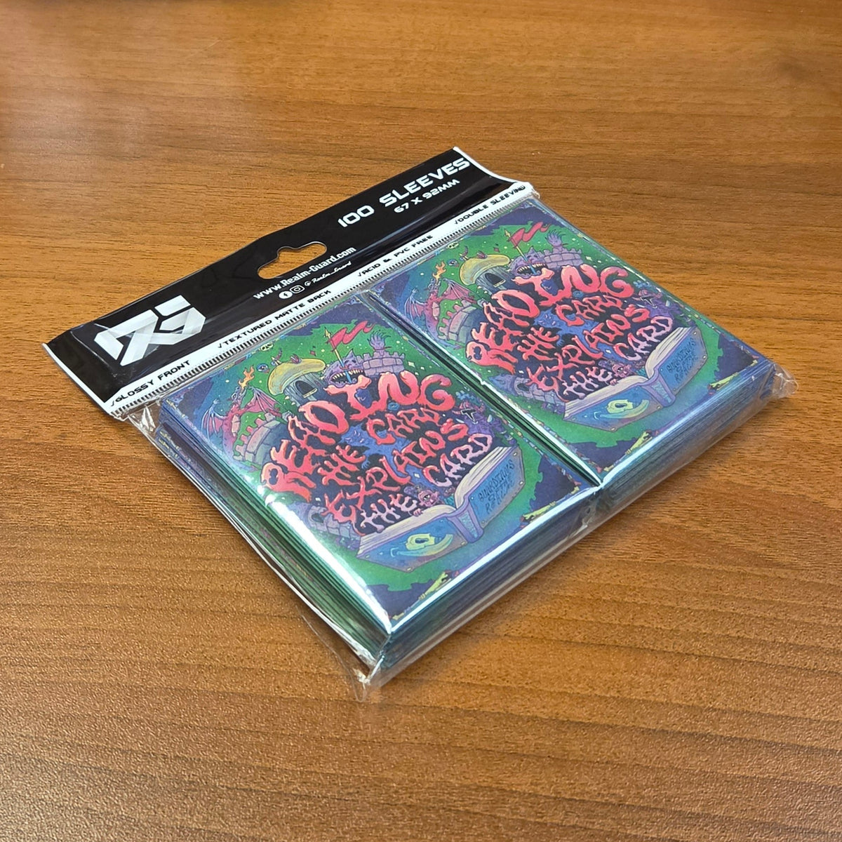 Reading The Card Explains The Card Sleeves