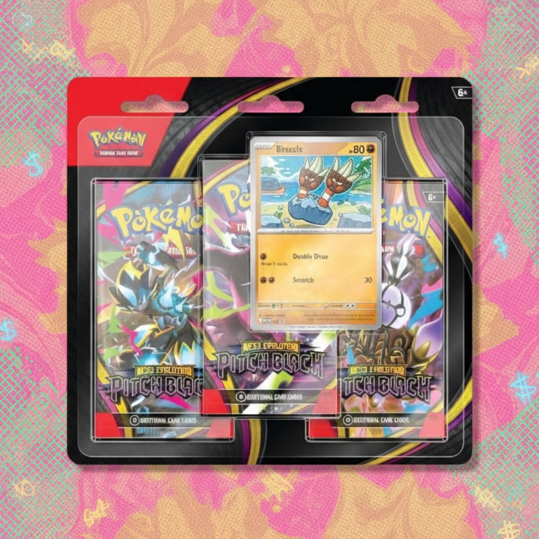 Pitch Black 3pk Blister