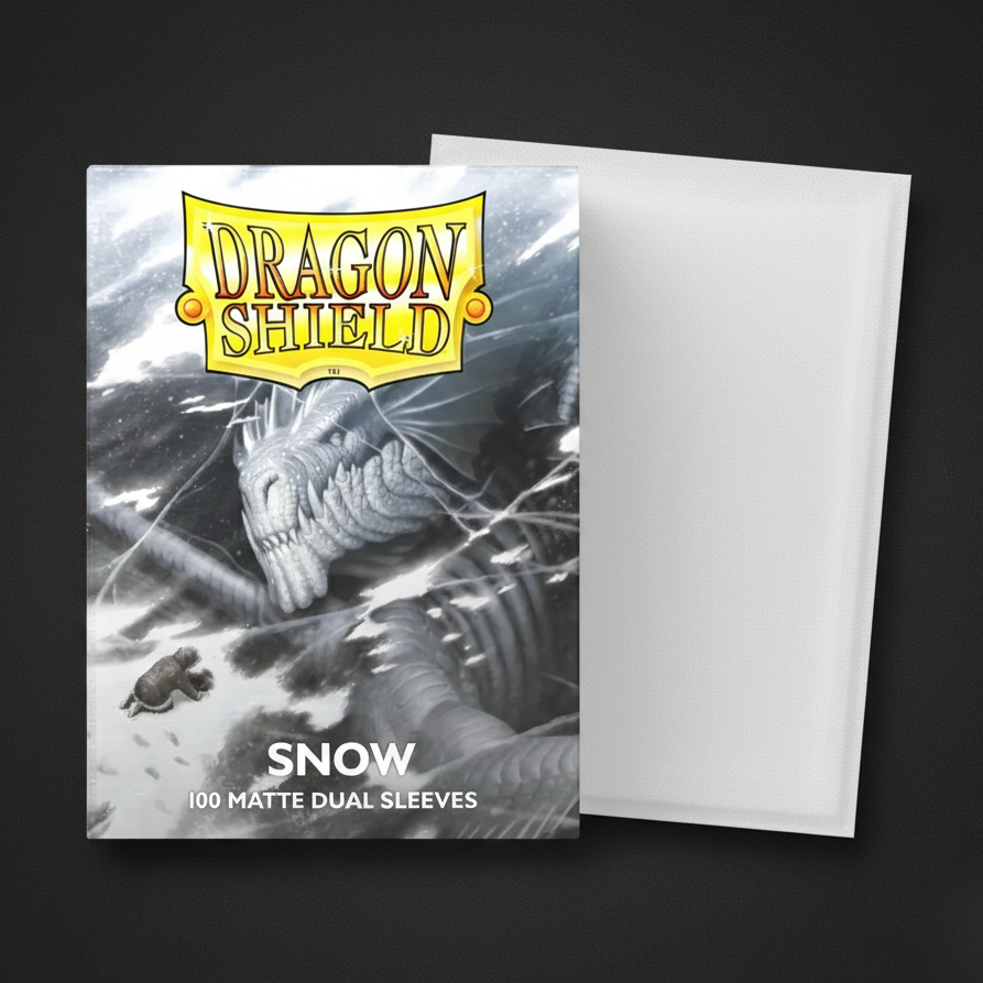 Snow 100 Matte Dual Card Sleeves